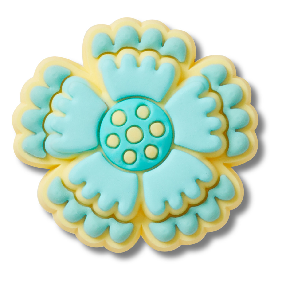 Jibbitz Crocs Multi Blue Flower - imagine 6